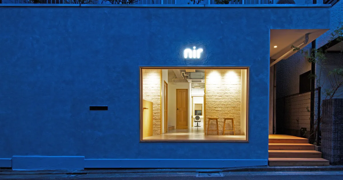 狭小店舗のデザイン設計｜成功パターンを取り入れた半個室型の美容室