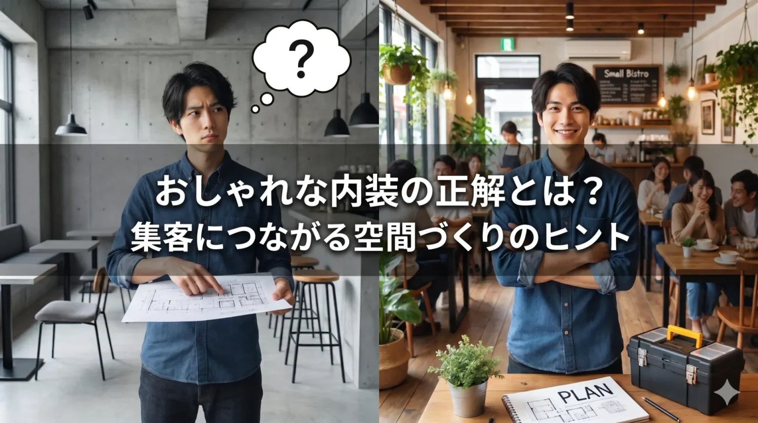 おしゃれな飲食店内装とは？見た目だけではない、選ばれるお店の考え方